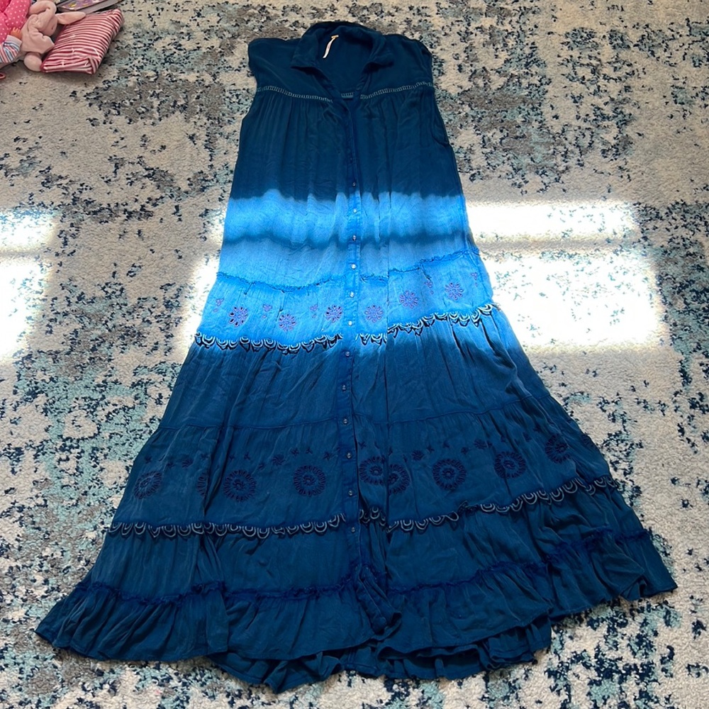 Free People Pretty Cozy Maxi